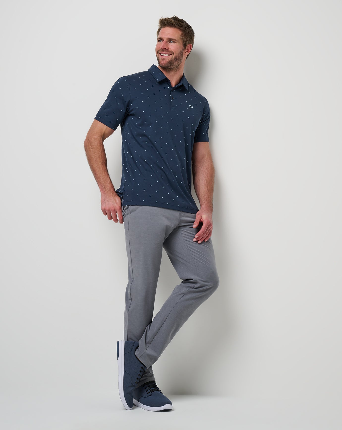 On The Screws Polo Men|New/Total Eclipse