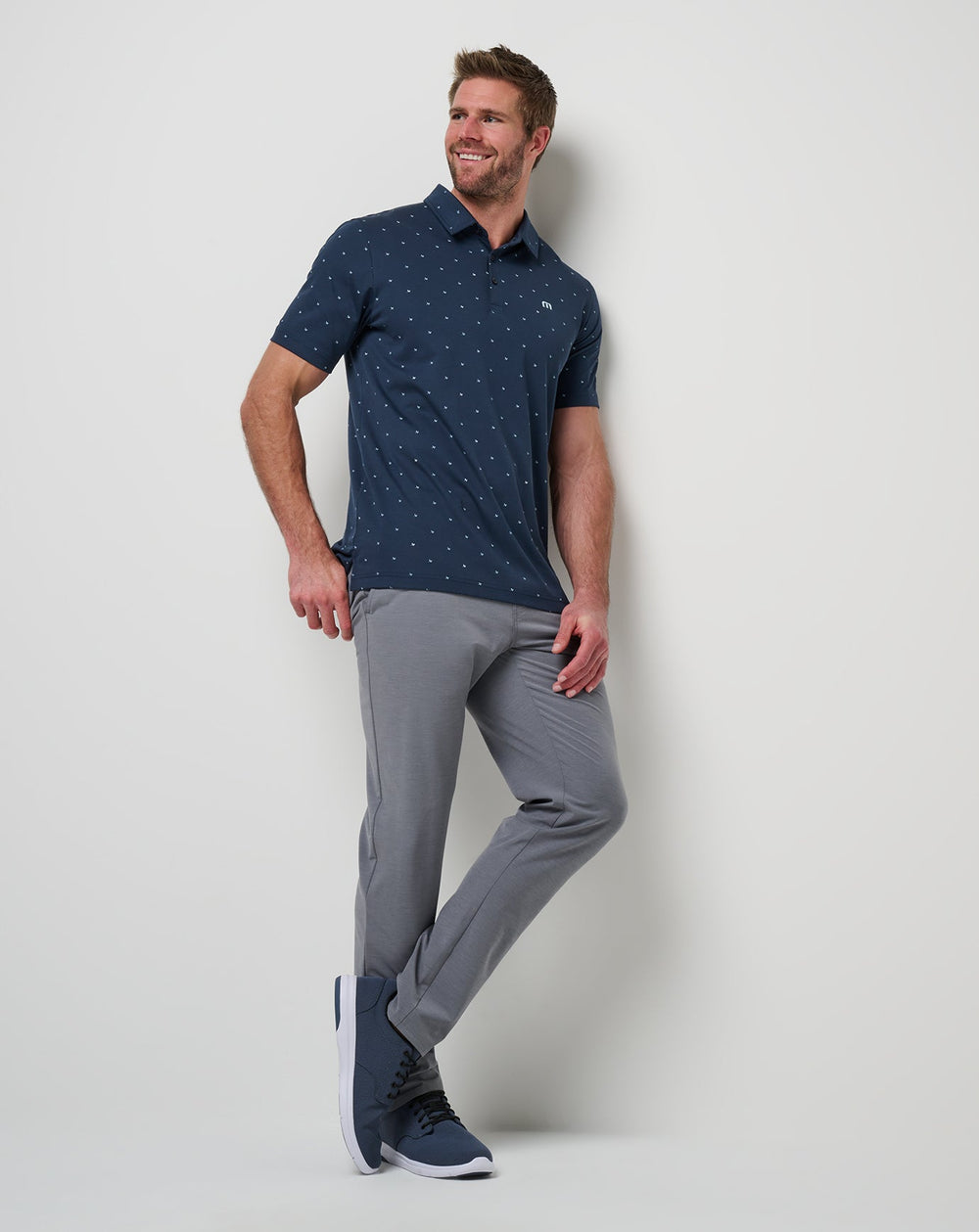 On The Screws Polo Men|New/Total Eclipse