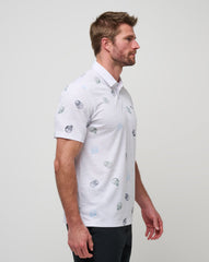 Mitts Off Polo Men|New/White