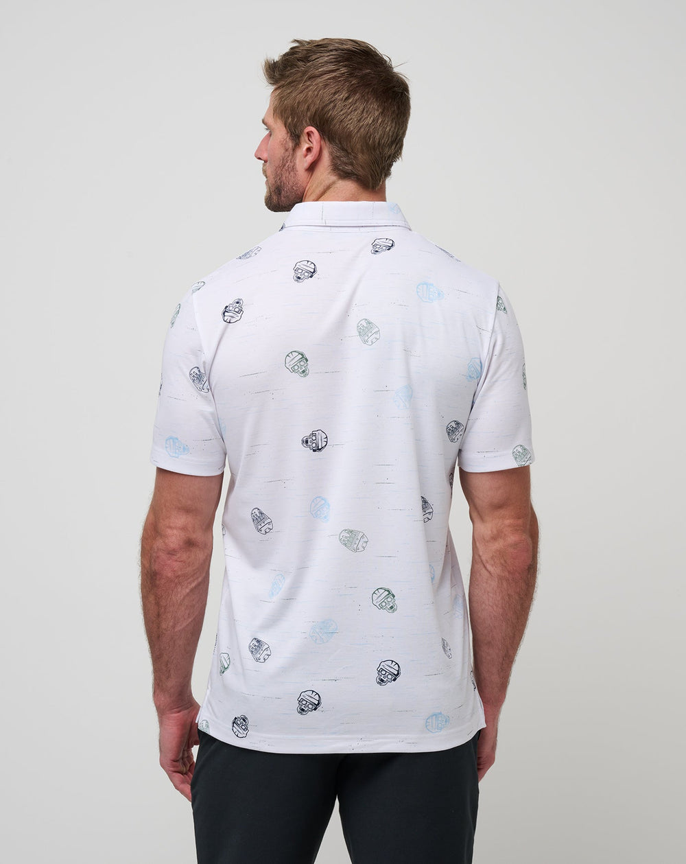 Mitts Off Polo Men|New/White