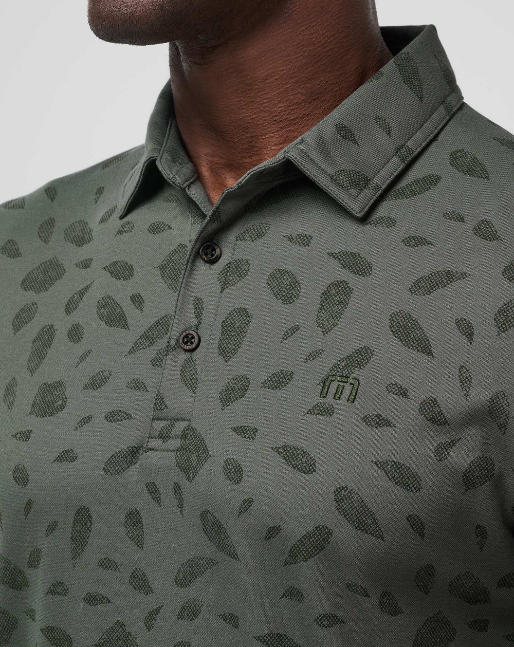 Magma Melt Polo Men/Dark Olive