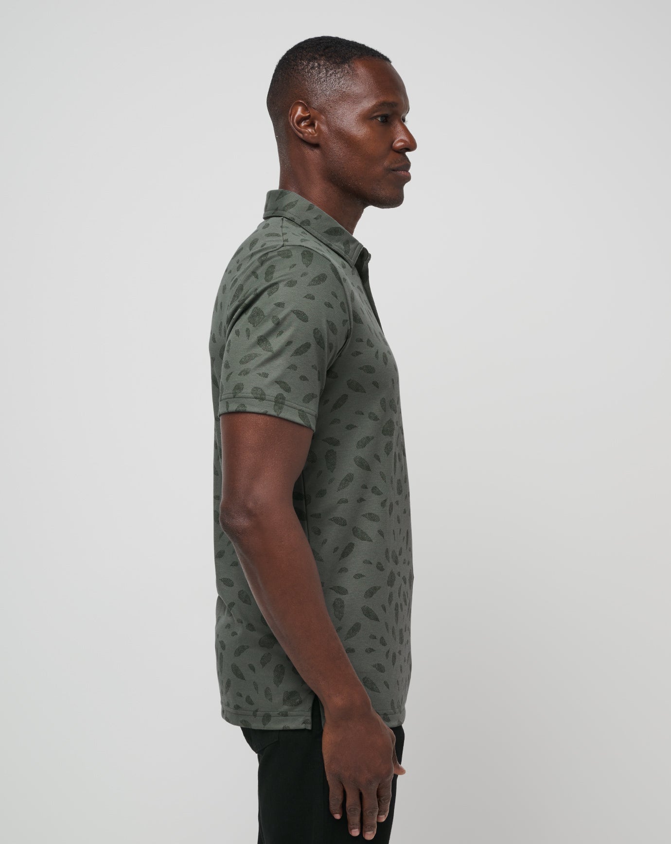 Magma Melt Polo Men/Dark Olive