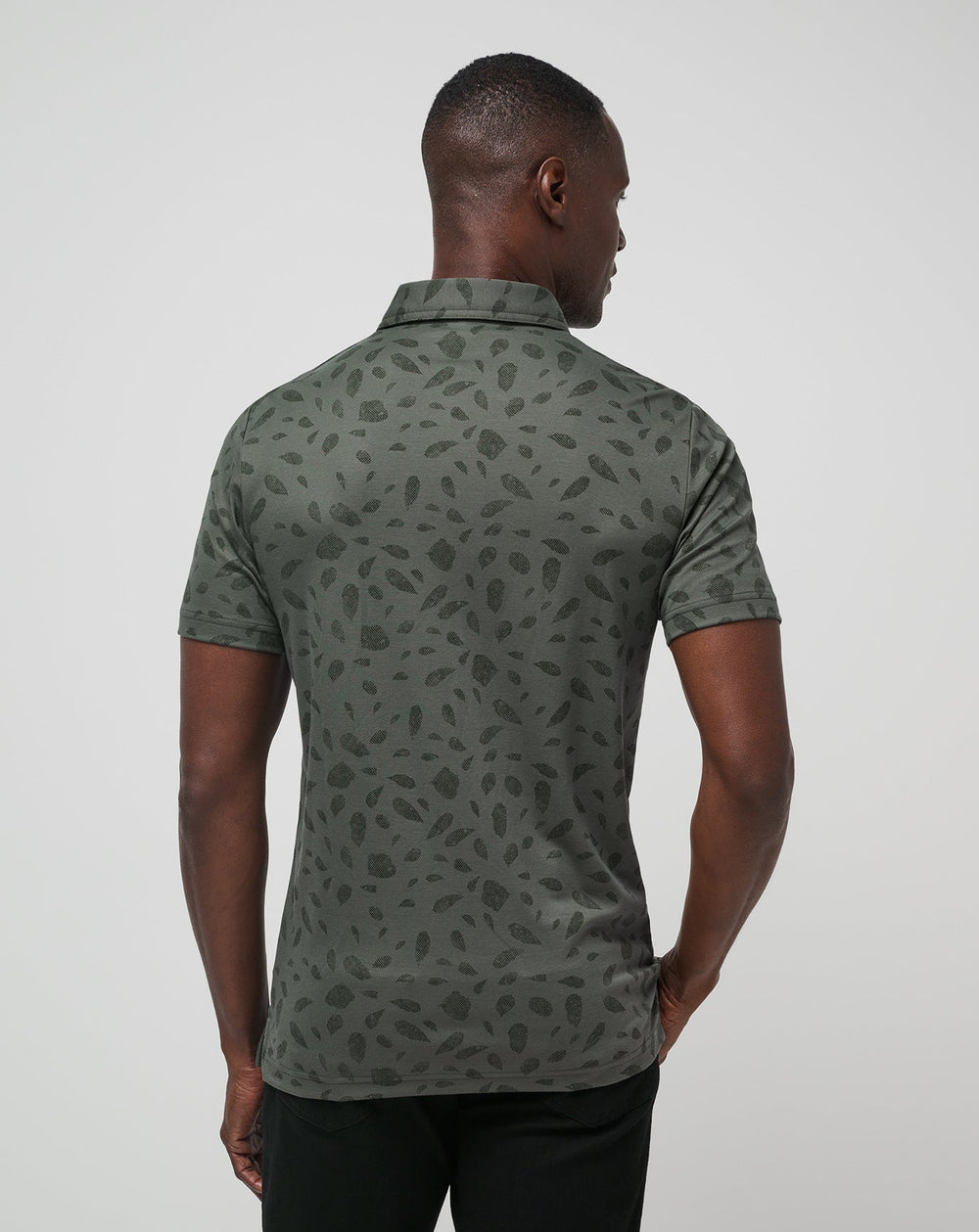 Magma Melt Polo Men/Dark Olive