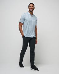 Featherweight Mist Polo Men/Heather Dusty Blue