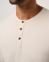 Cloud Henley Tee Men/Italian Sand