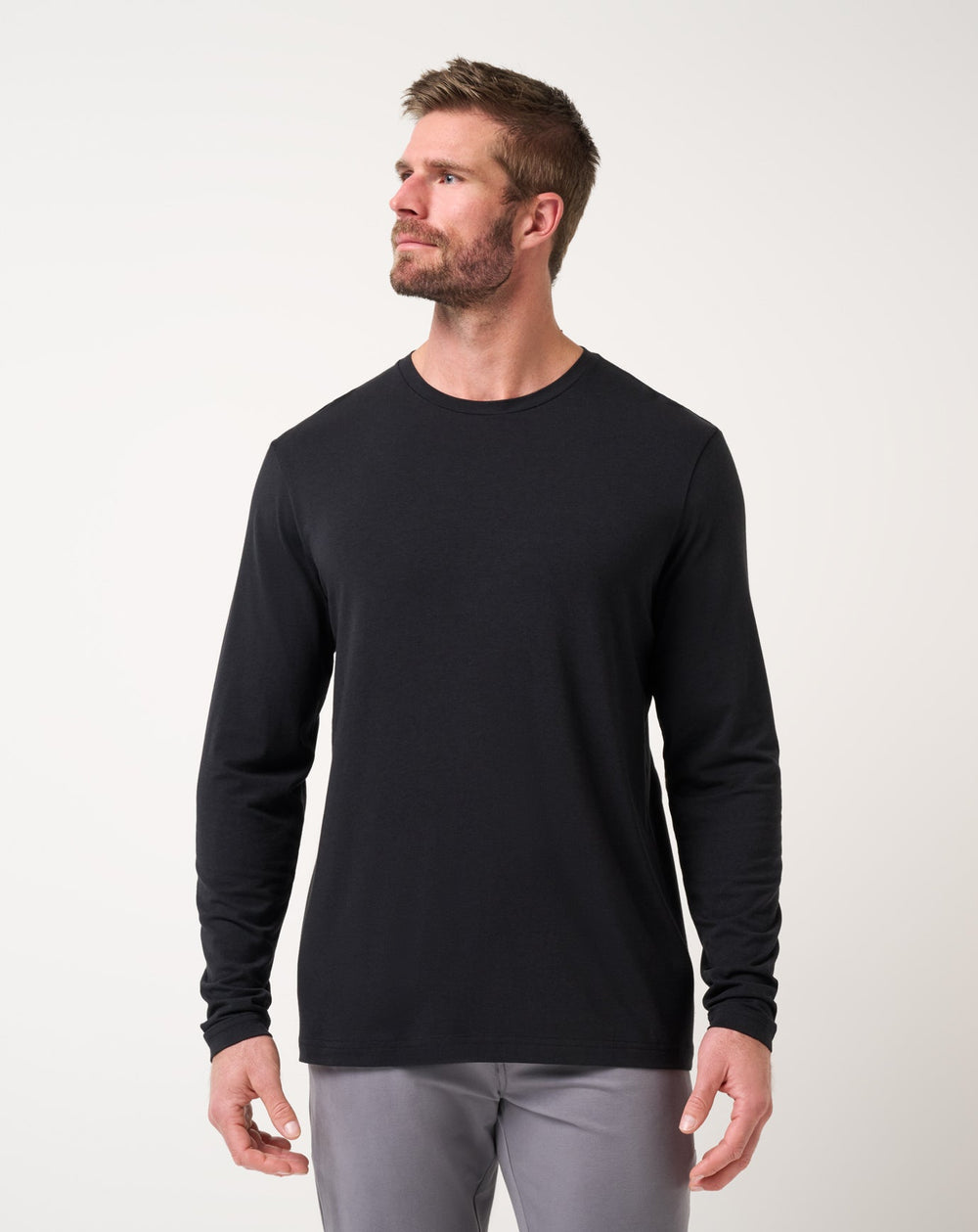 Cloud Crew Long Sleeve Tee Men/Black