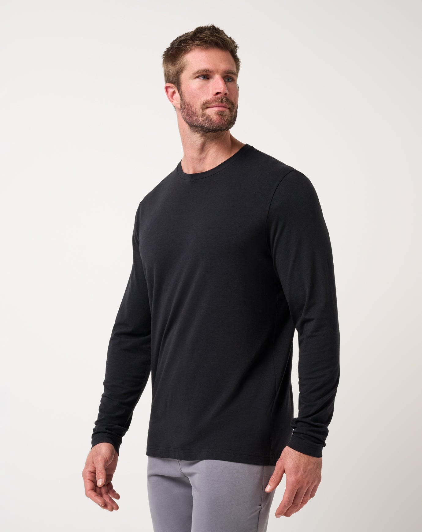 Cloud Crew Long Sleeve Tee Men/Black