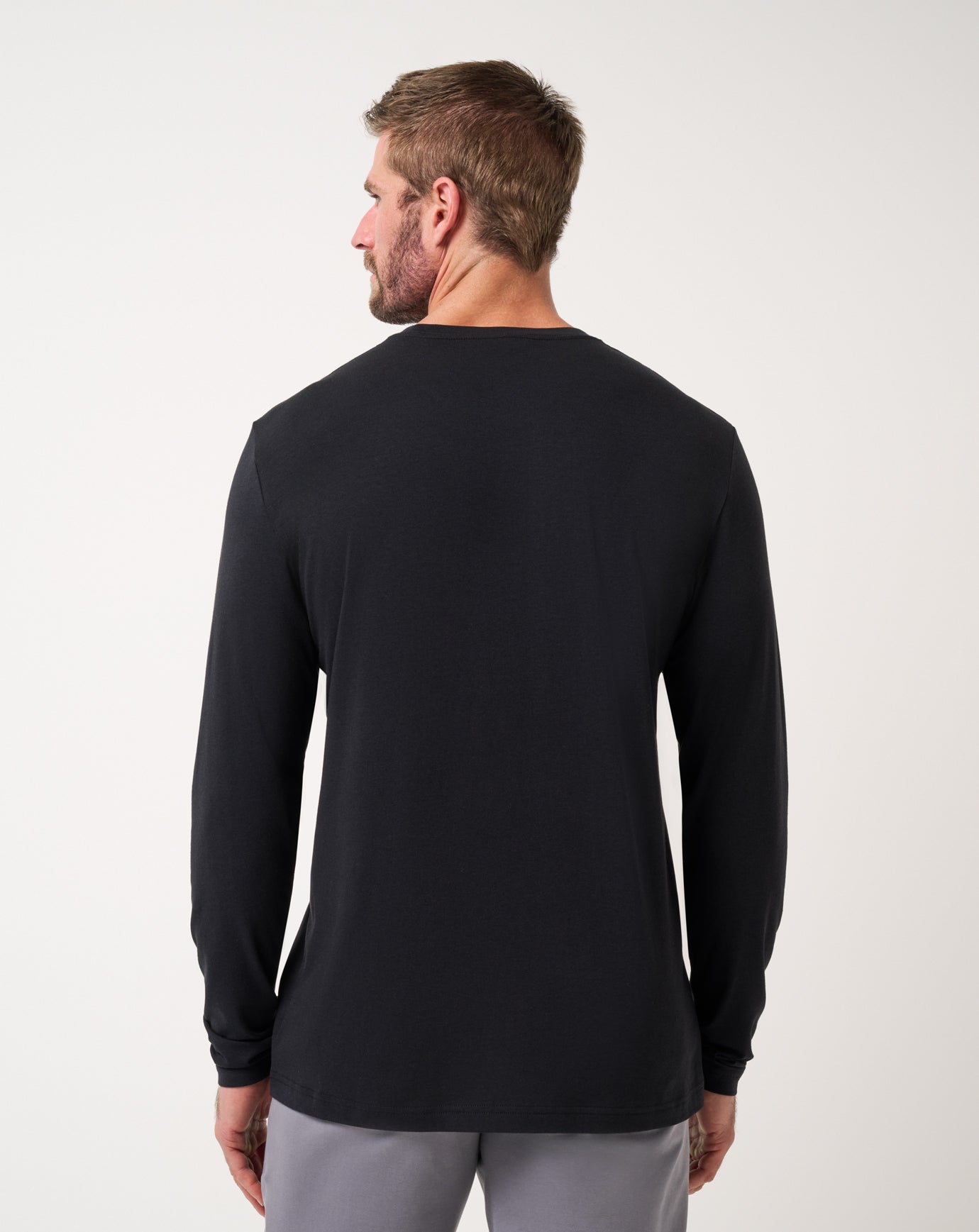 Cloud Crew Long Sleeve Tee Men/Black