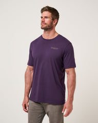 Social Hour Tee Men/Purple Velvet