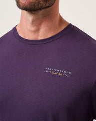 Social Hour Tee Men/Purple Velvet