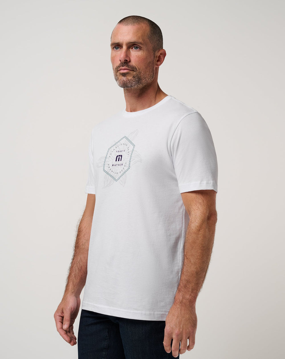 Money Talks Tee Men/White