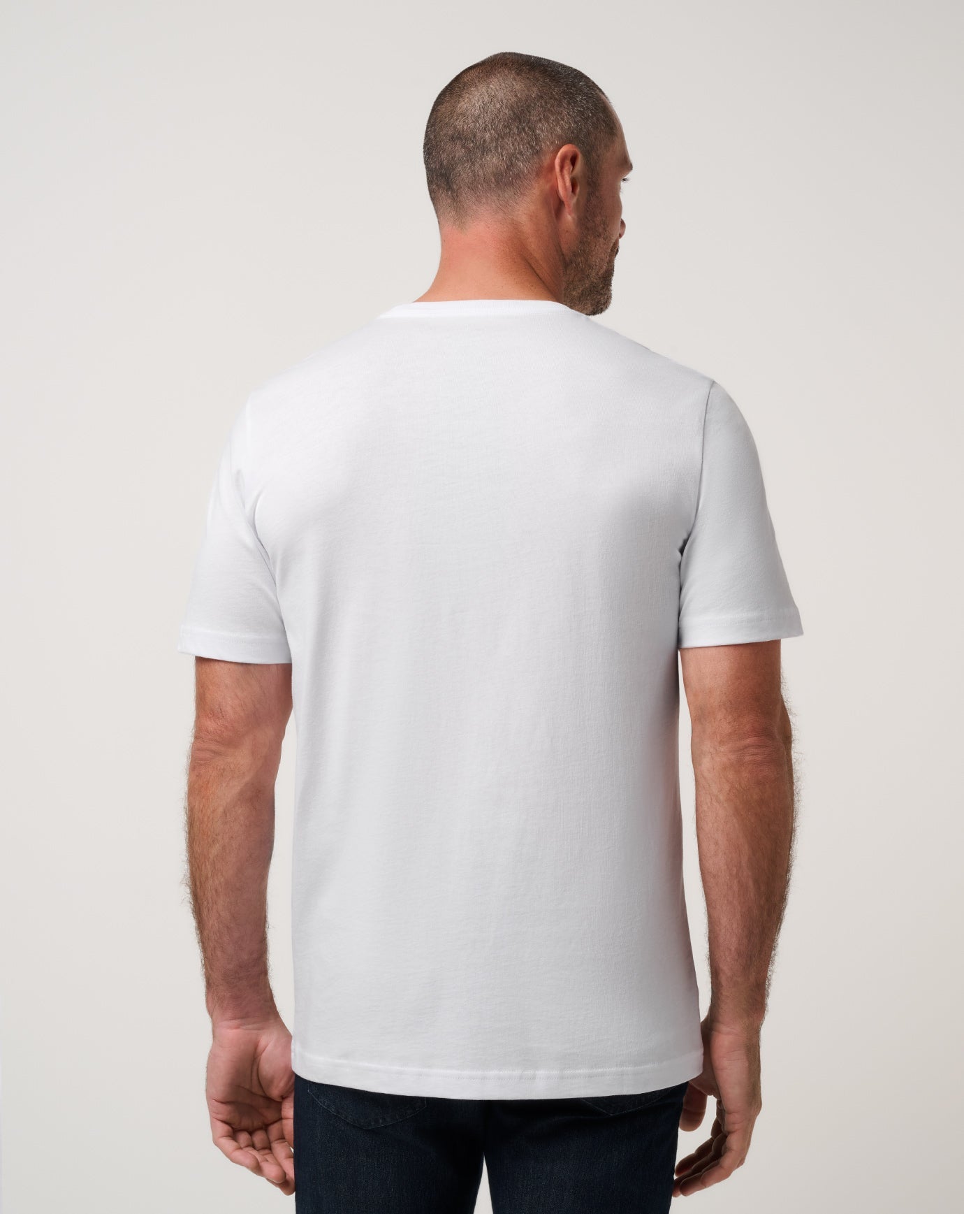 Money Talks Tee Men/White