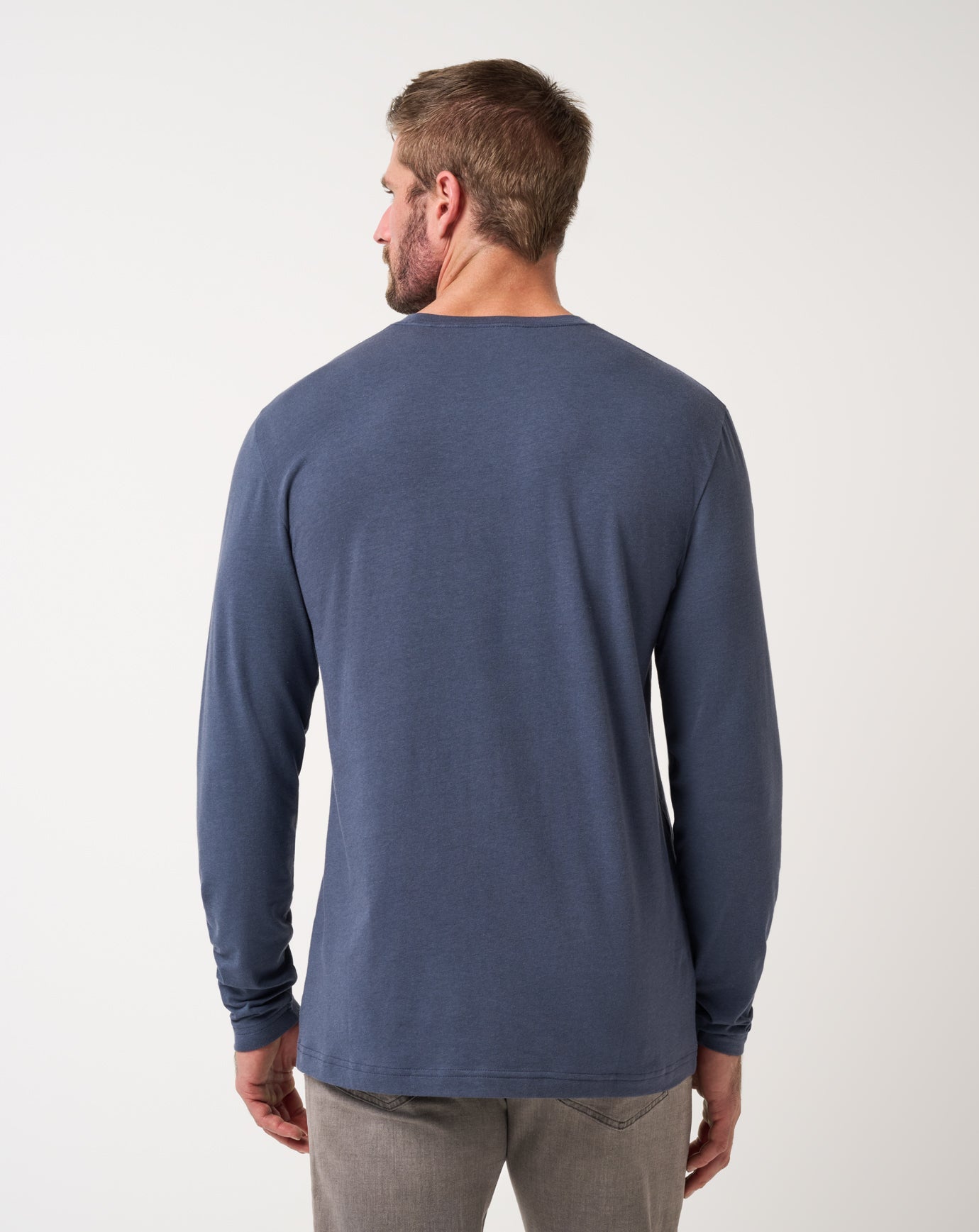 Cloud Crew Long Sleeve Tee Men/Blue Nights