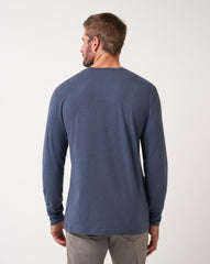 Cloud Crew Long Sleeve Tee Men/Blue Nights