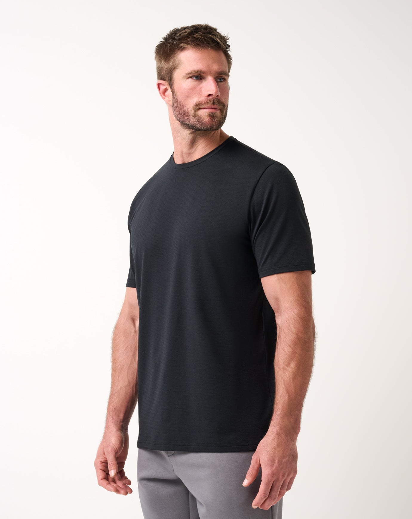 Performance Jersey Tee Men/Black