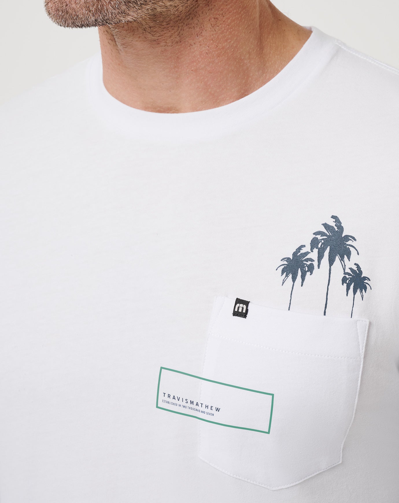 Reef Stop Long Sleeve Tee Men/White