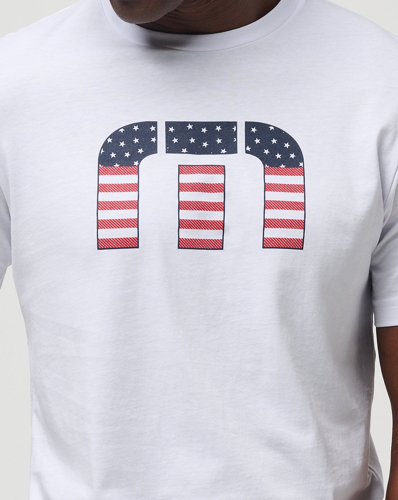 Star Bright Tee Men/White