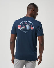 Chug It Out Tee Men/Total Eclipse