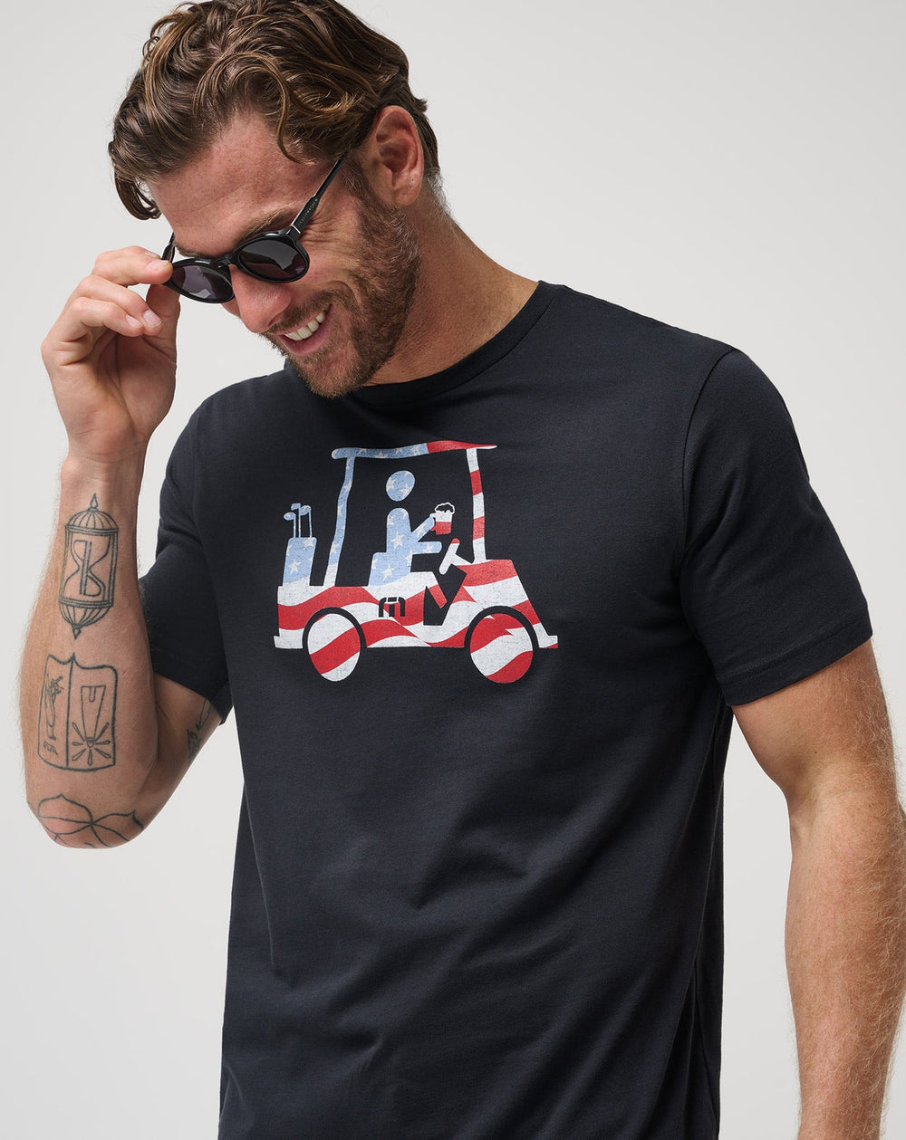 Five K Day Tee Men/Black