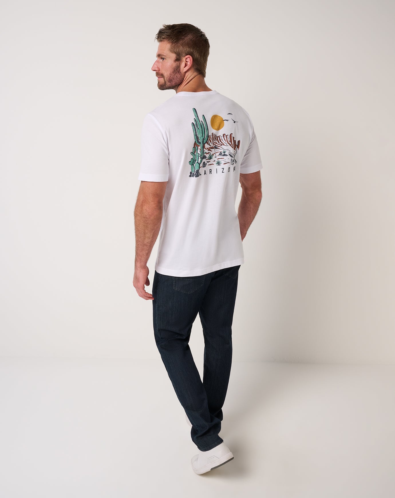 Mesa Views Tee Men/White