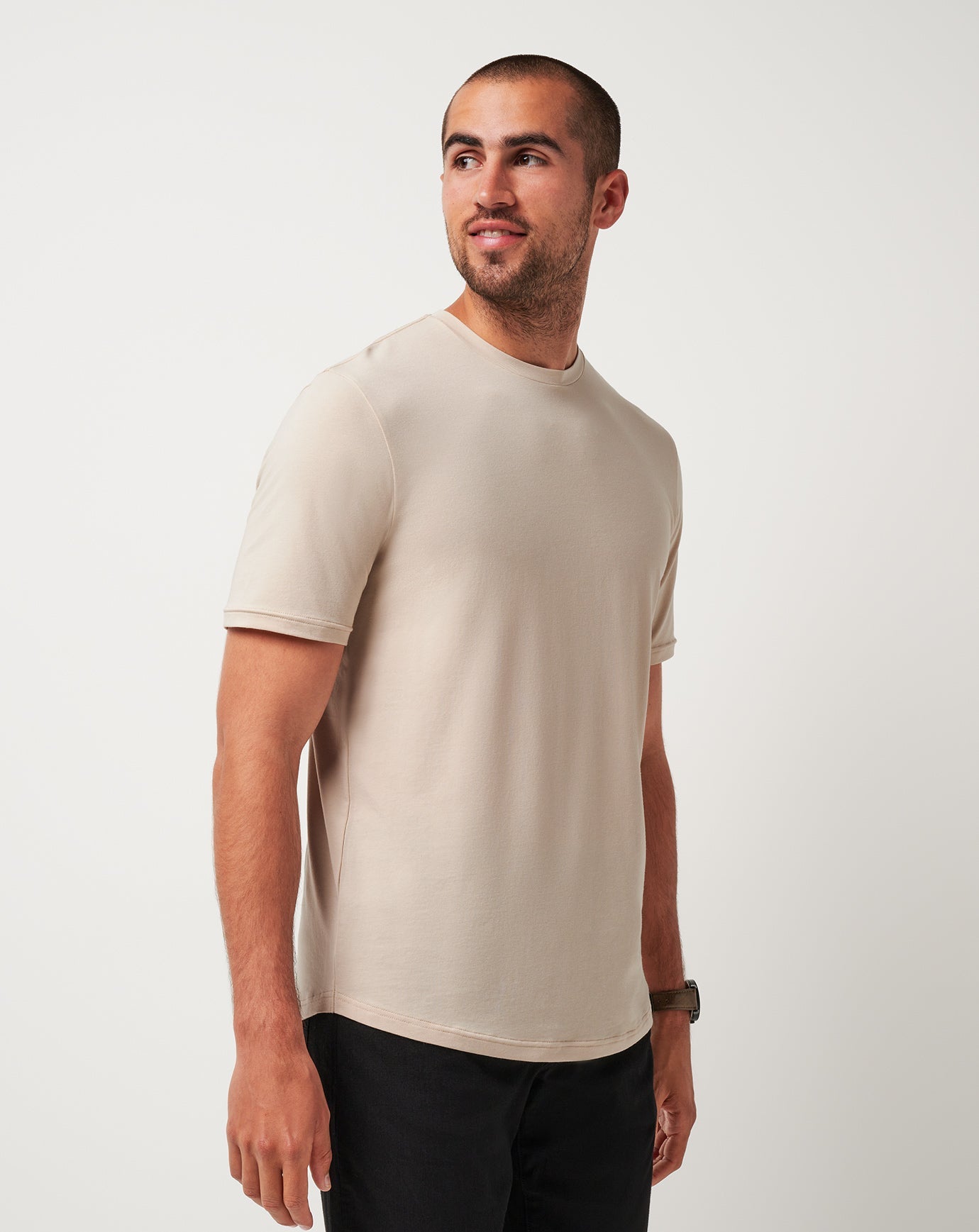 Cloud Crew Tee Men/Italian Sand