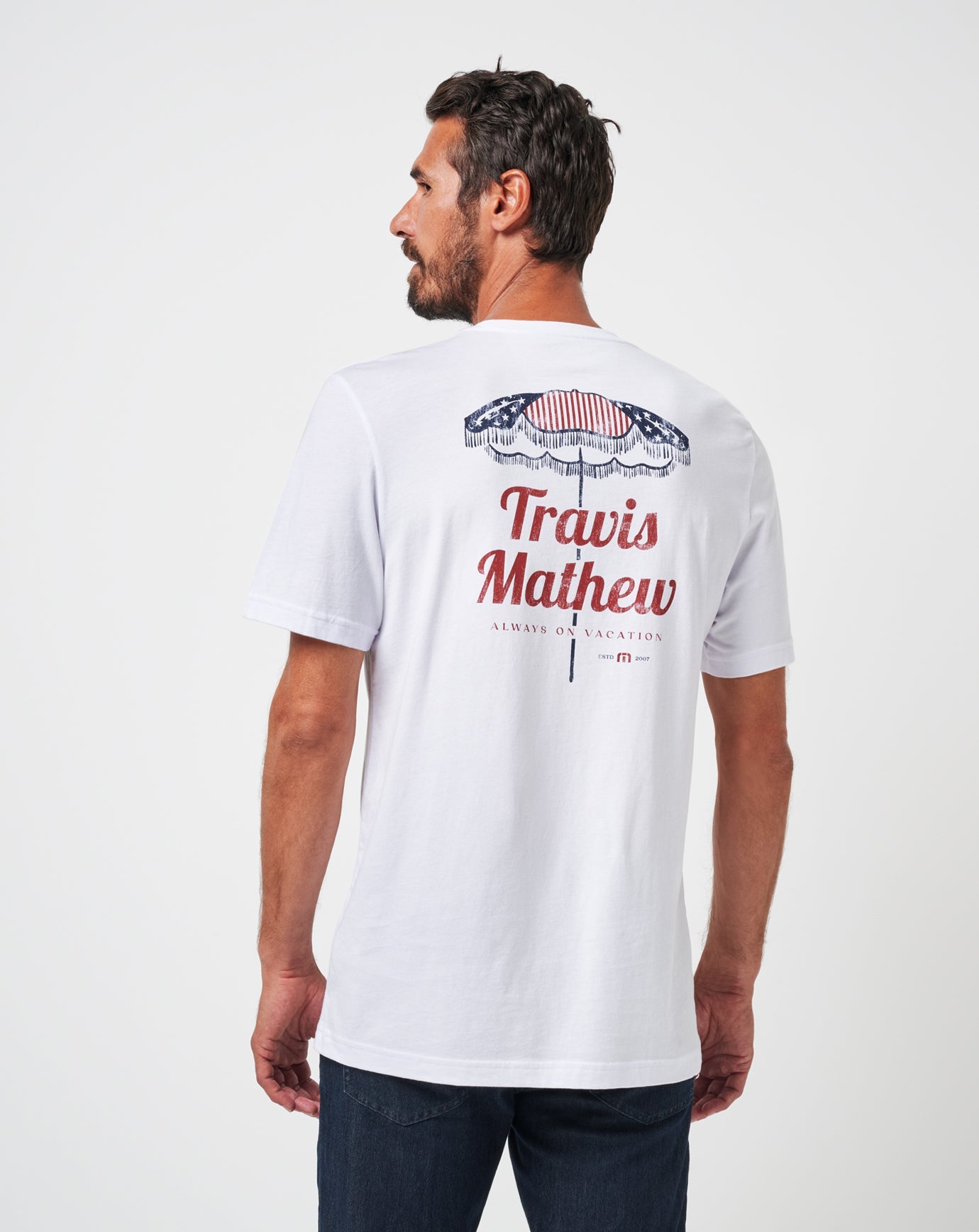 Born On The Fourth Tee Men/White