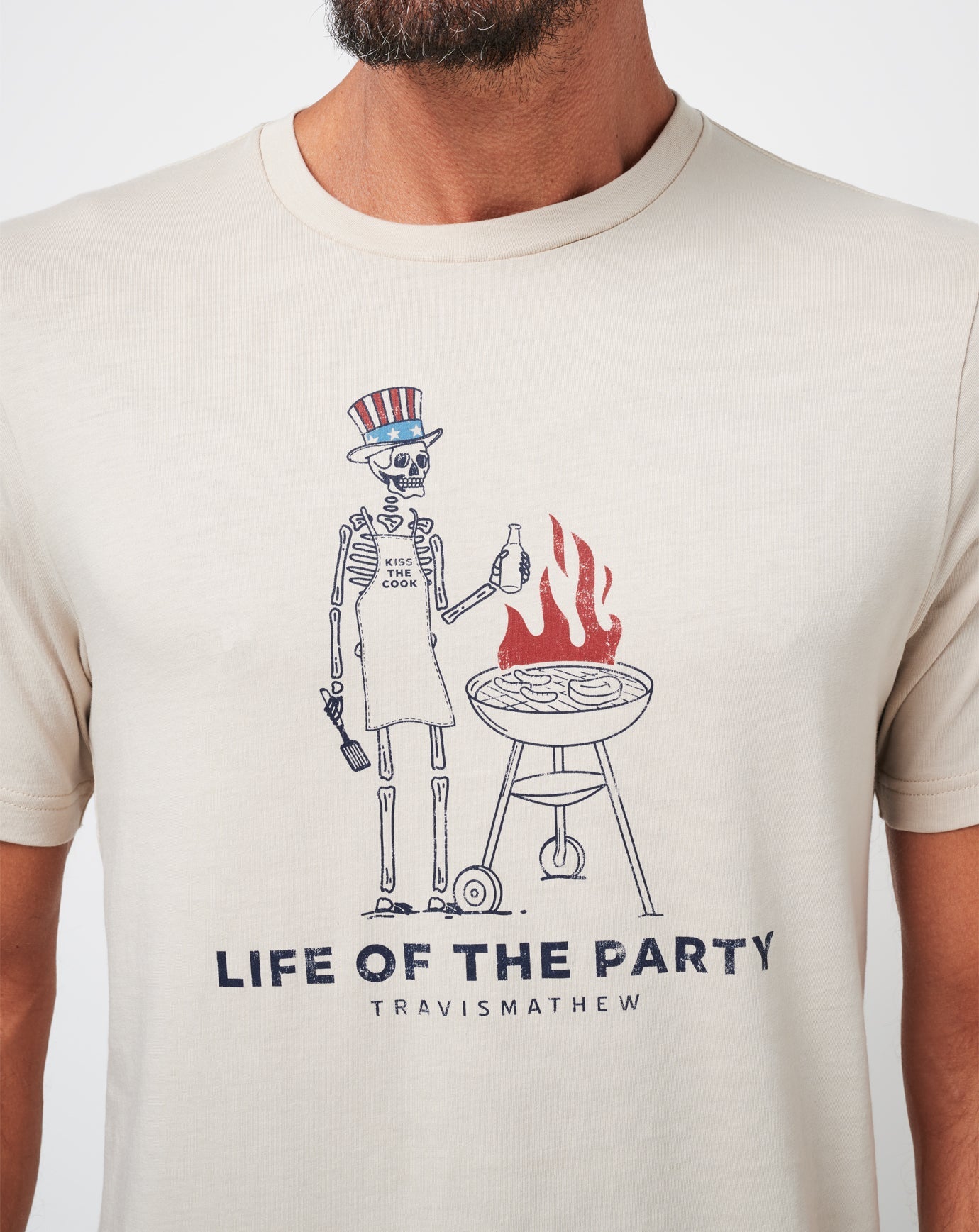 Grill And Thrill Tee Men/Italian Sand