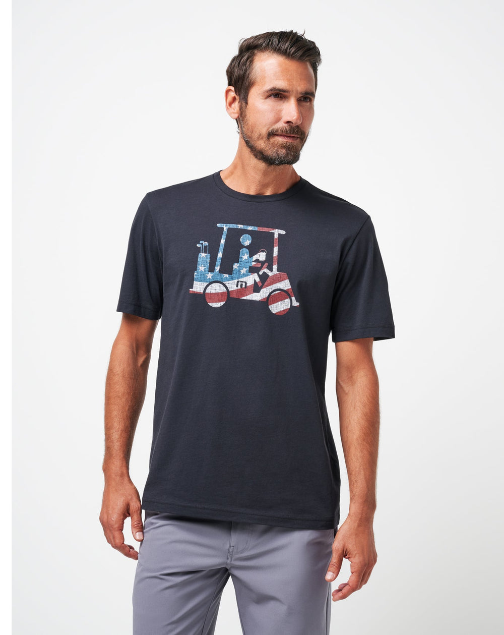 Flag Flyer Tee Men/Black