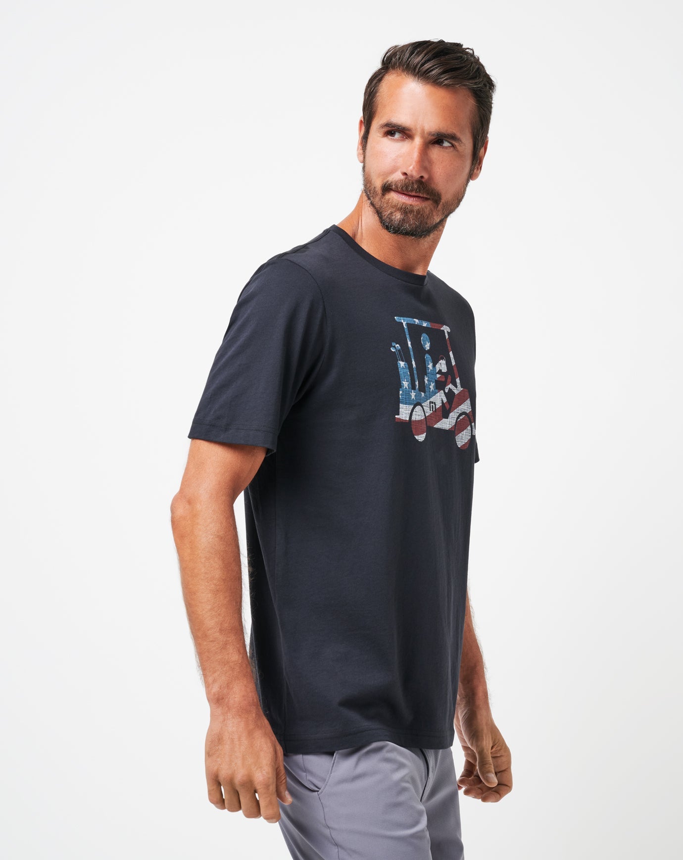 Flag Flyer Tee Men/Black