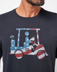 Flag Flyer Tee Men/Black