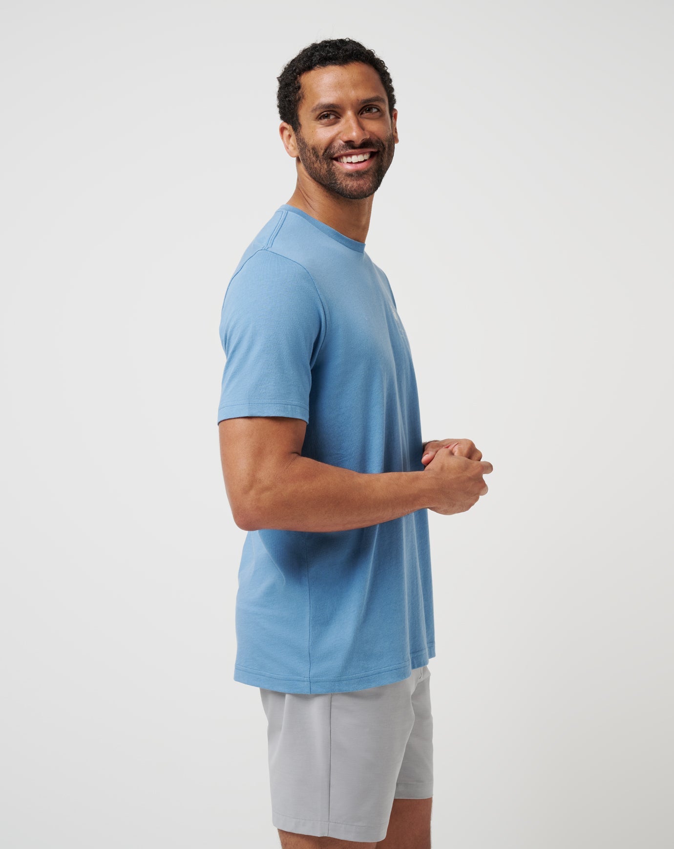Palm Grass Tee Men/Coronet