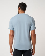 Cloud Crew Tee Men/Ash Blue