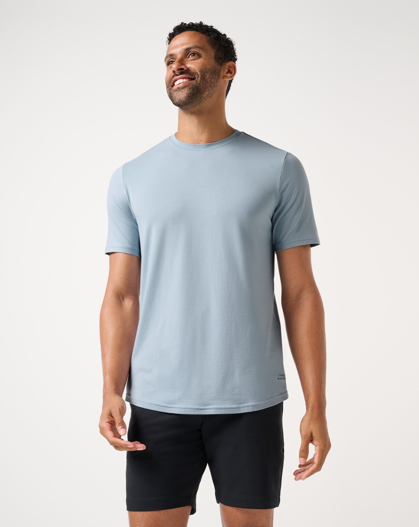 Cloud Crew Tee Men/Ash Blue