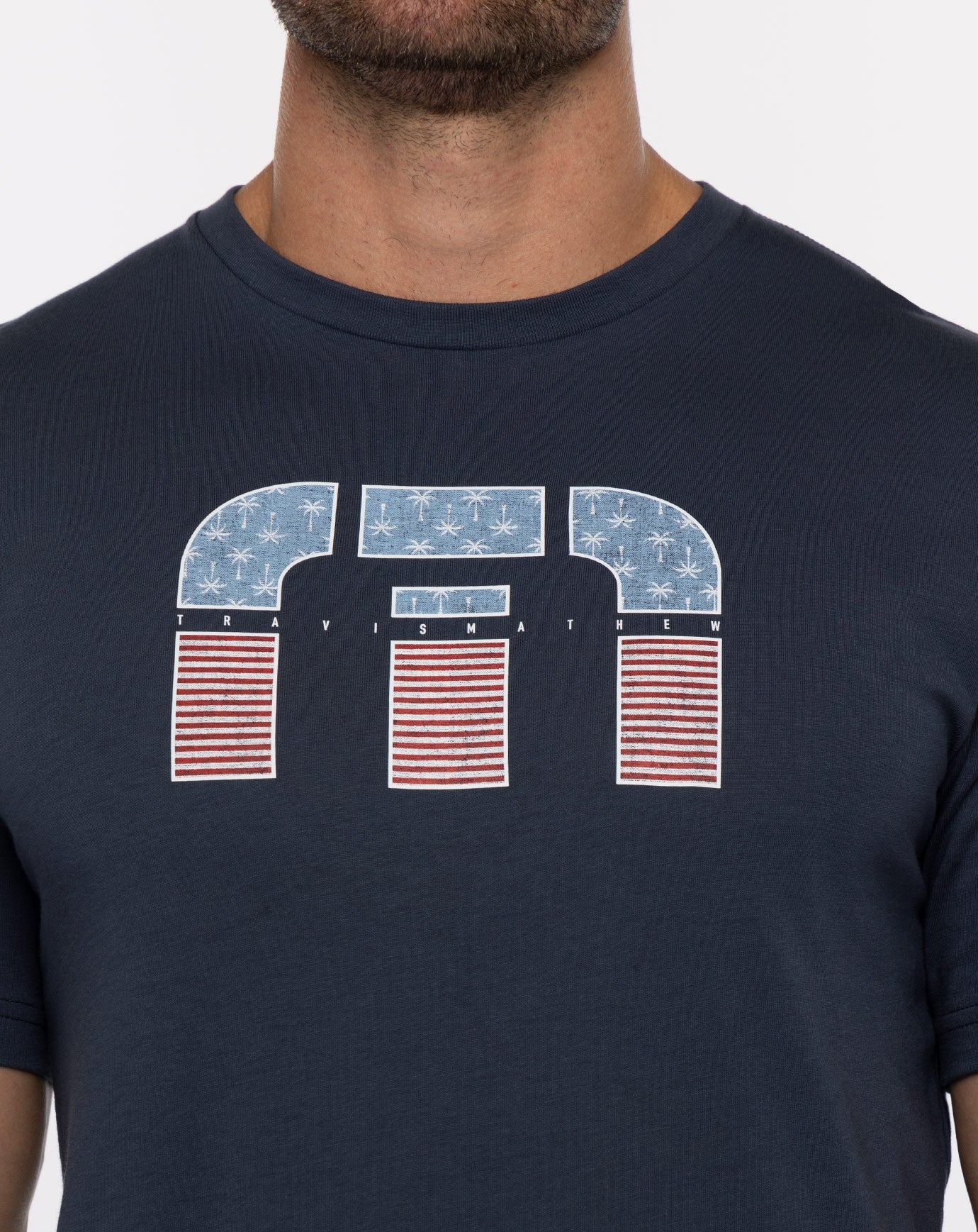 Solar Flare Tee Men/Blue Nights
