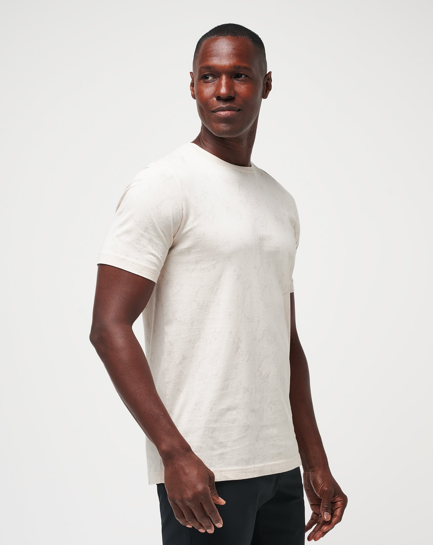 Warmer Tides Tee Men/Moonbeam