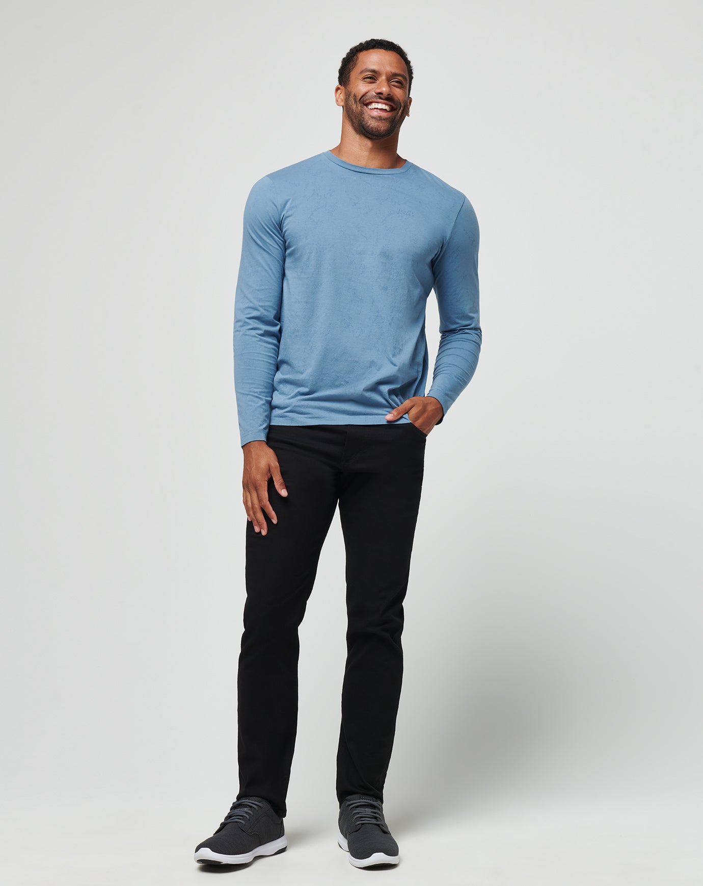 Warmer Tides Long Sleeve Tee Men/Coronet