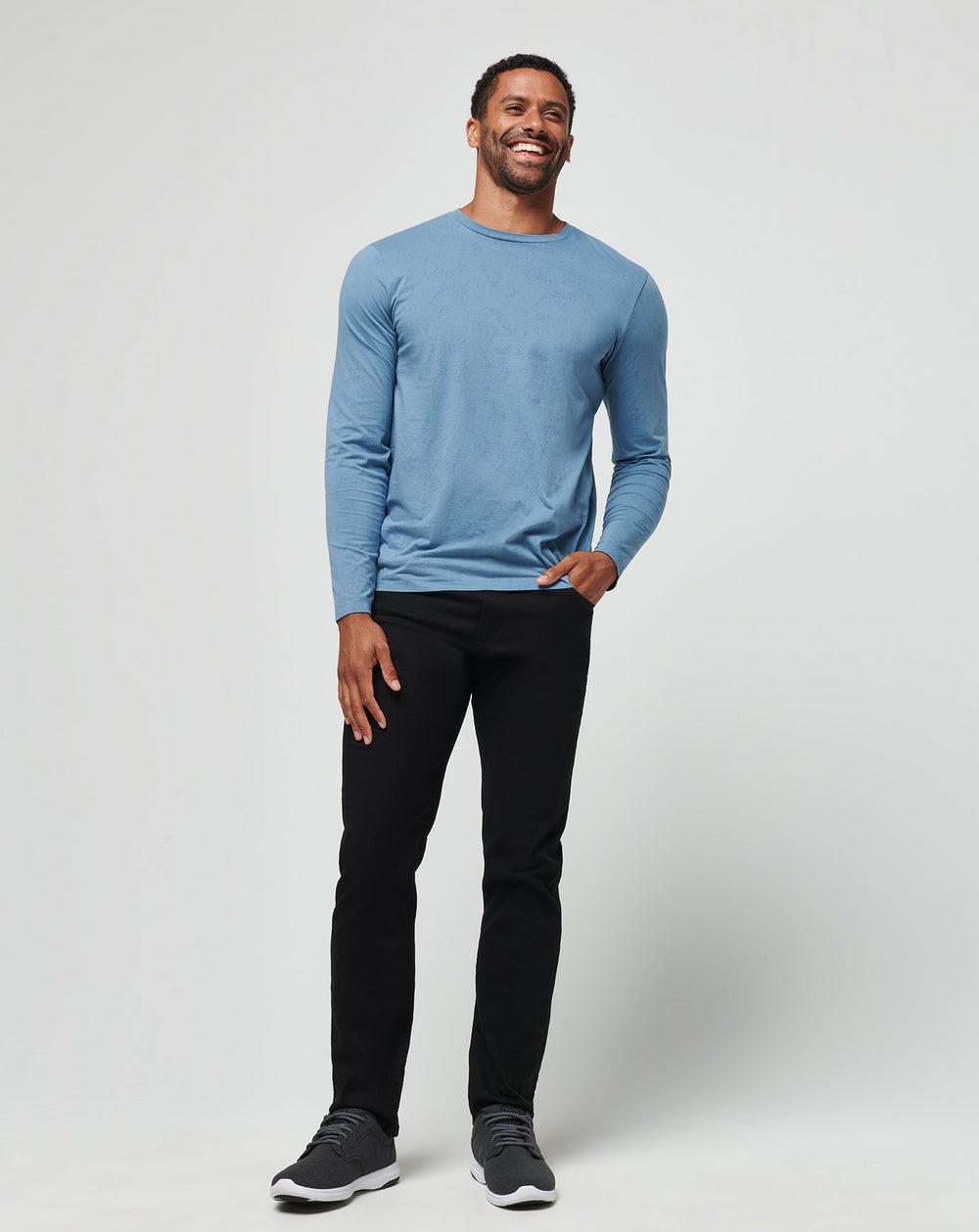 Warmer Tides Long Sleeve Tee Men/Coronet