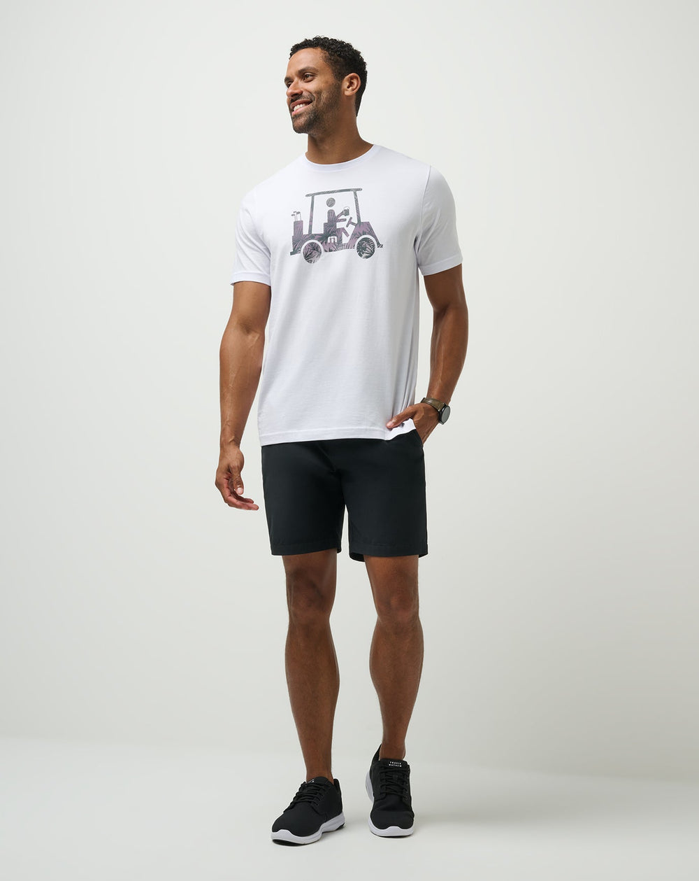 Catch And Release Tee Men/White