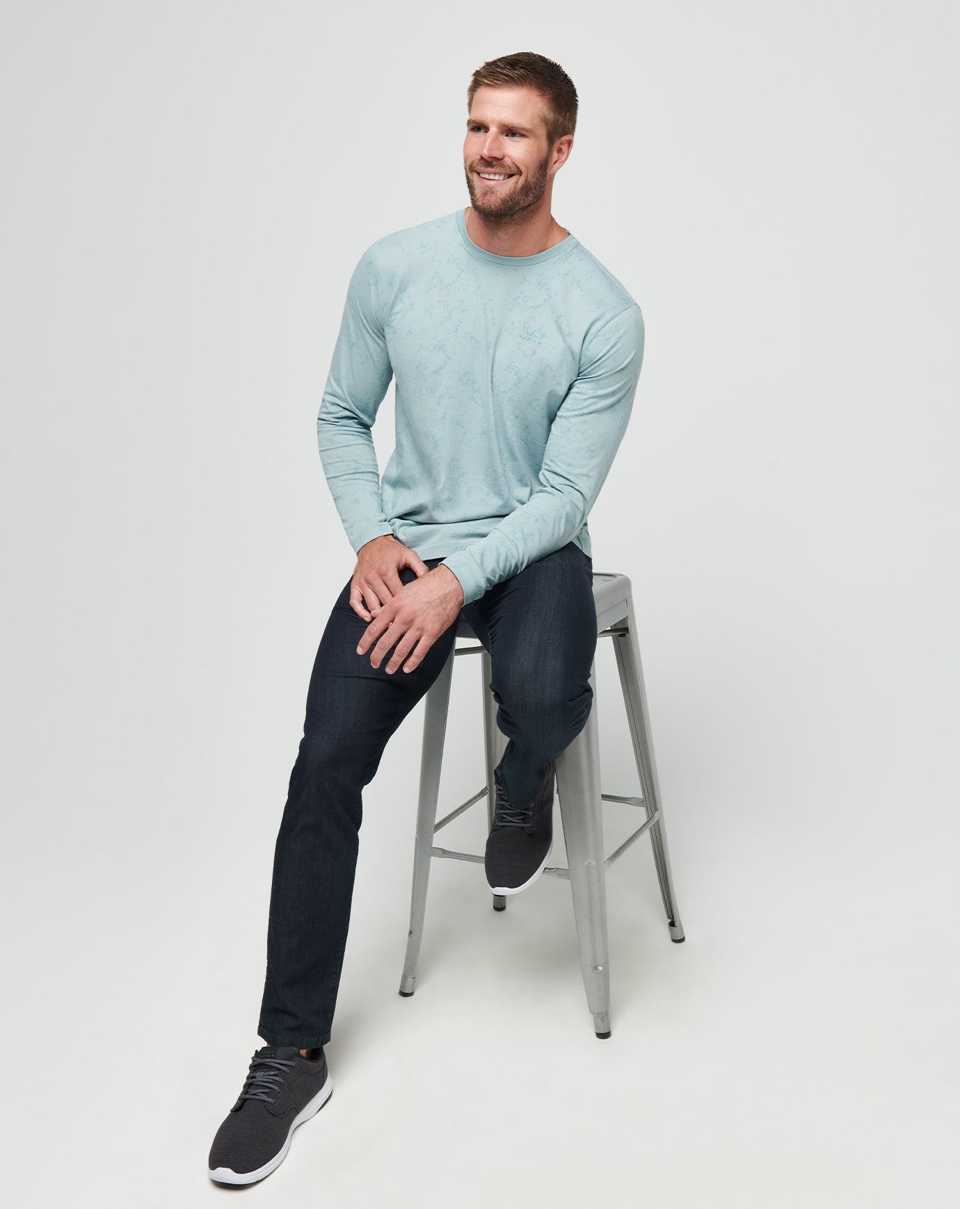 Warmer Tides Long Sleeve Tee Men/Arona