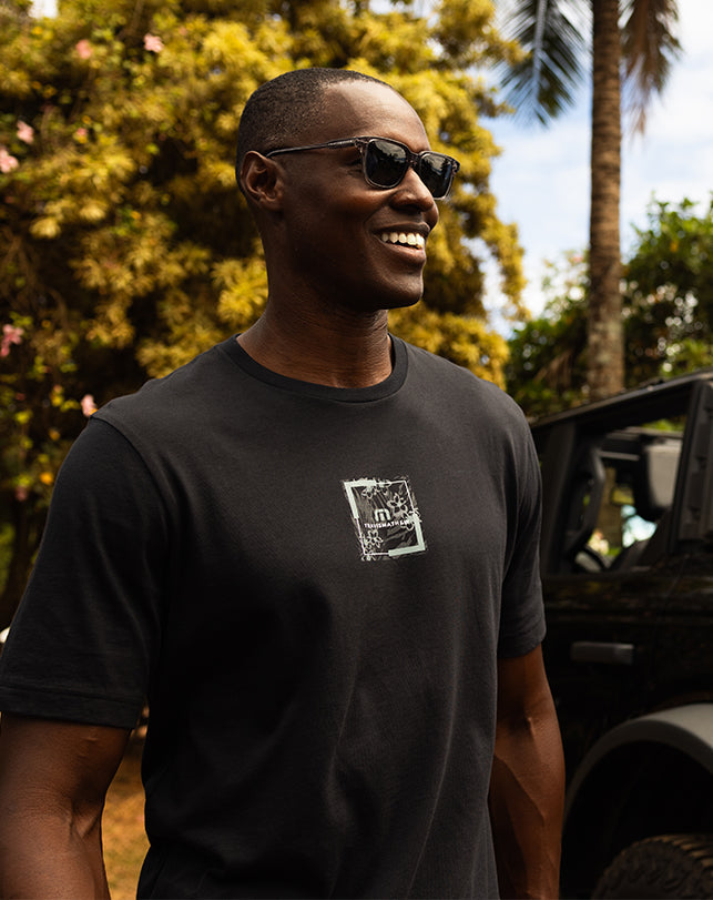 Living Aloha Tee Men/Black