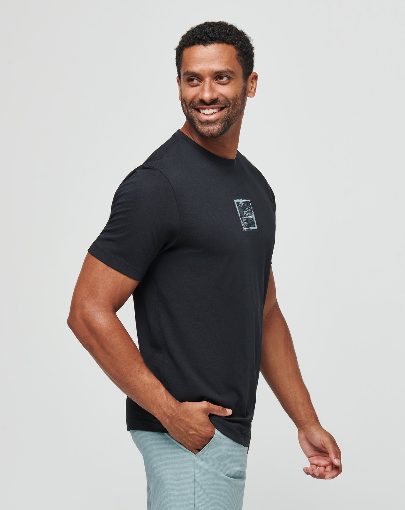 Living Aloha Tee Men/Black