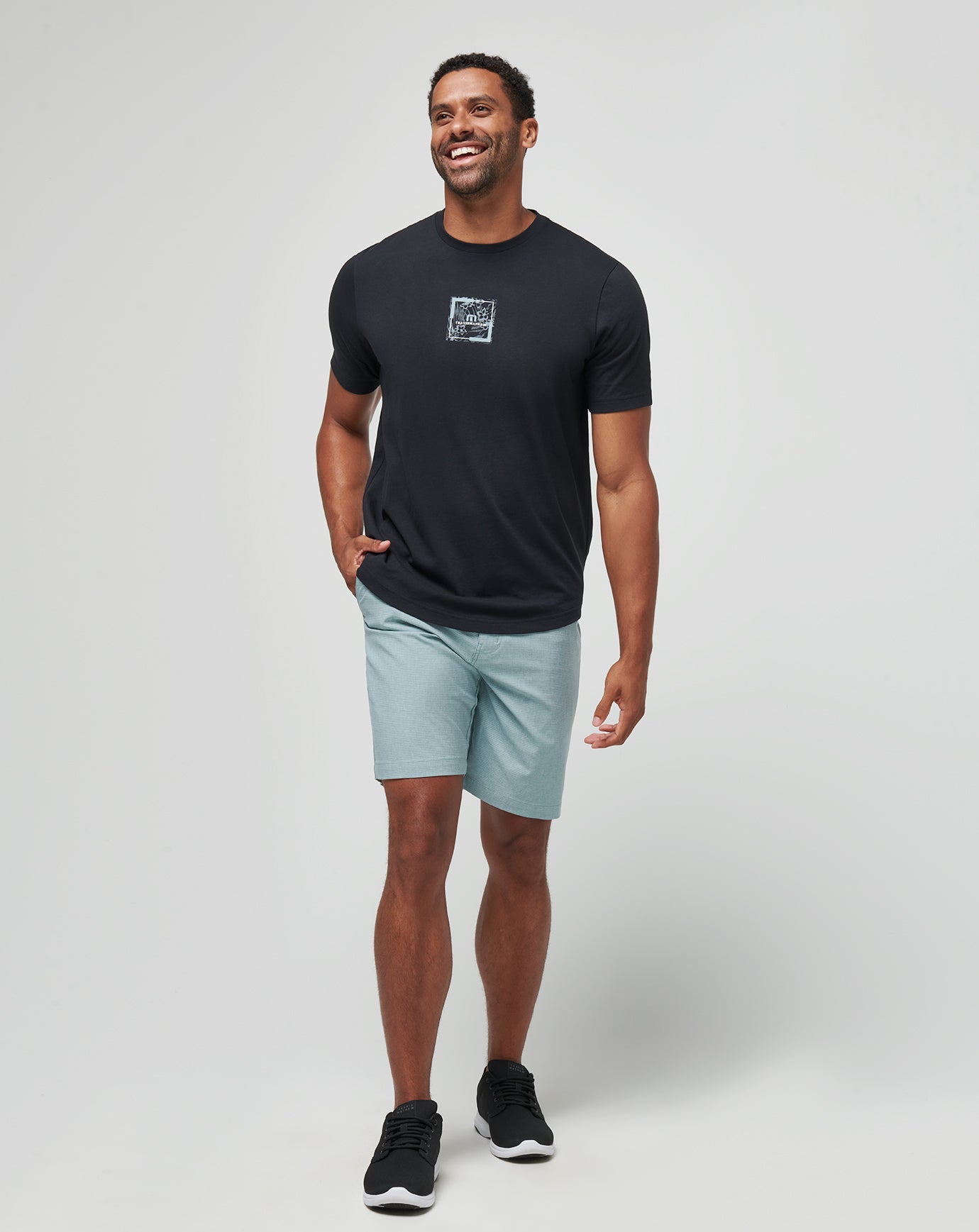 Living Aloha Tee Men/Black