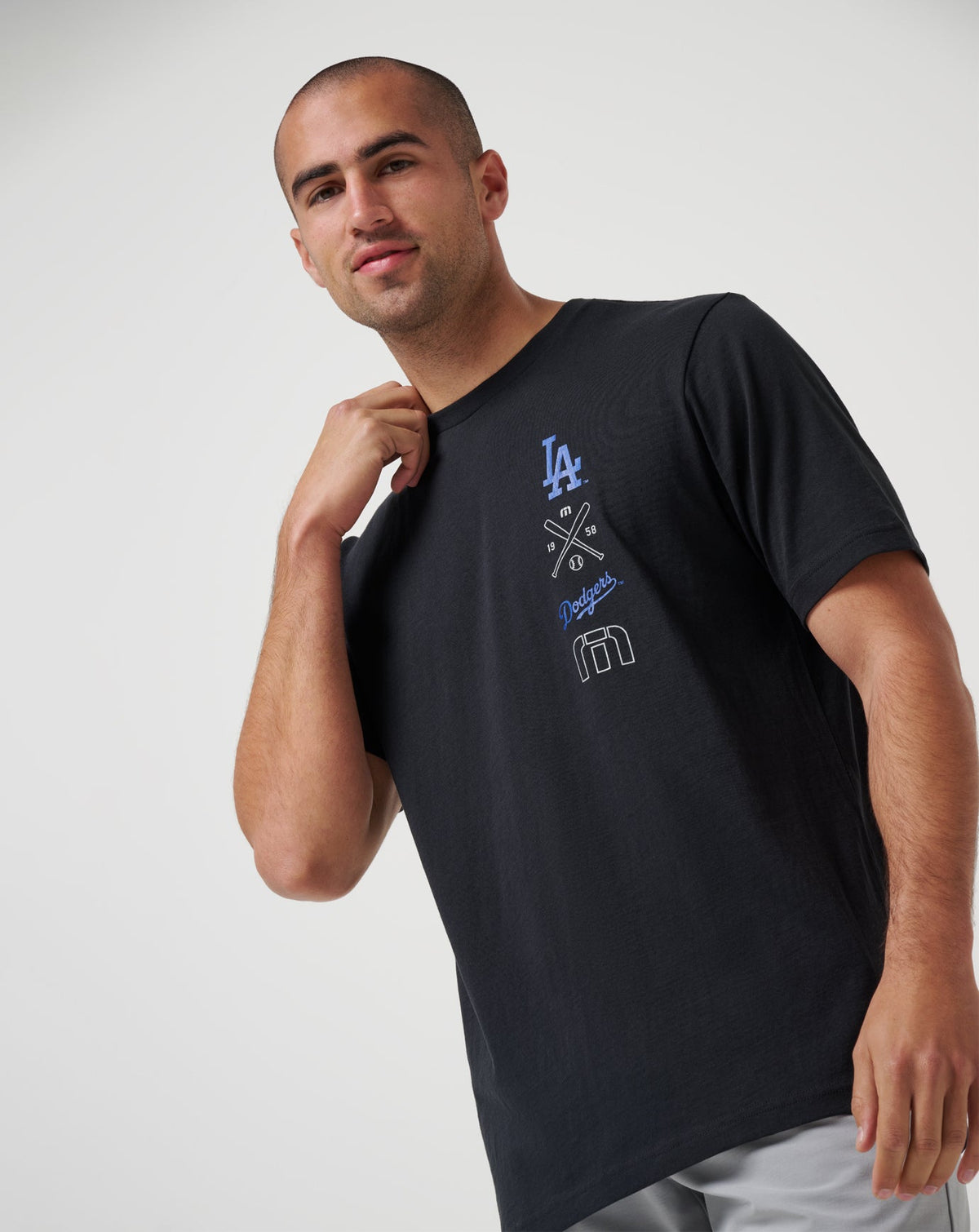 Los Angeles Dodgers Sunset Slam 2.0 Tee Men|Game Day|New/Black