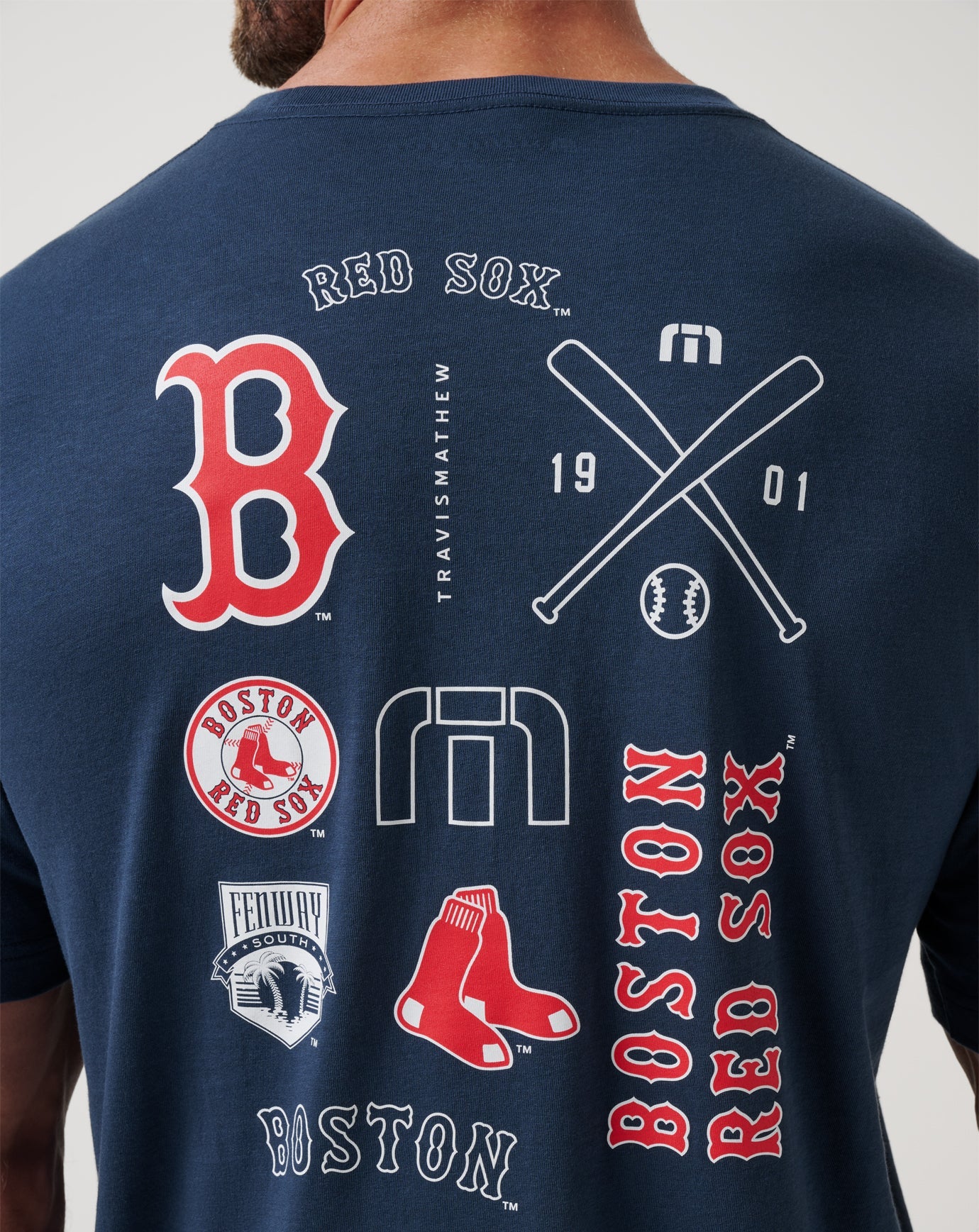 Boston Red Sox Friendly Rivalry Tee Men|Game Day|New/Navy