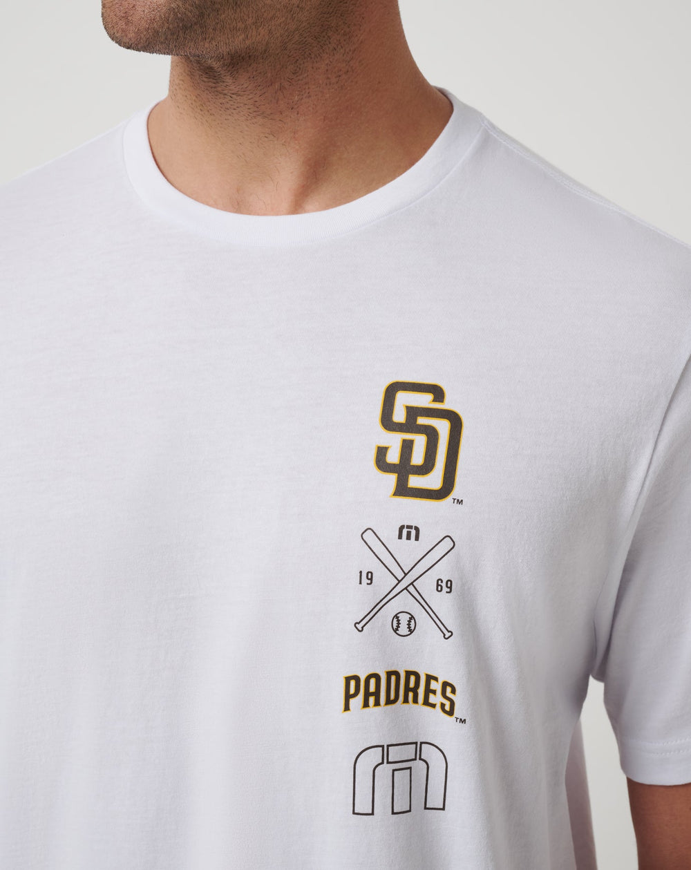 San Diego Padres Sunset Slam 2.0 Tee Men|Game Day|New/White