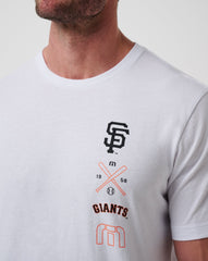 San Francisco Giants Sunset Slam 2.0 Tee Men|New/White