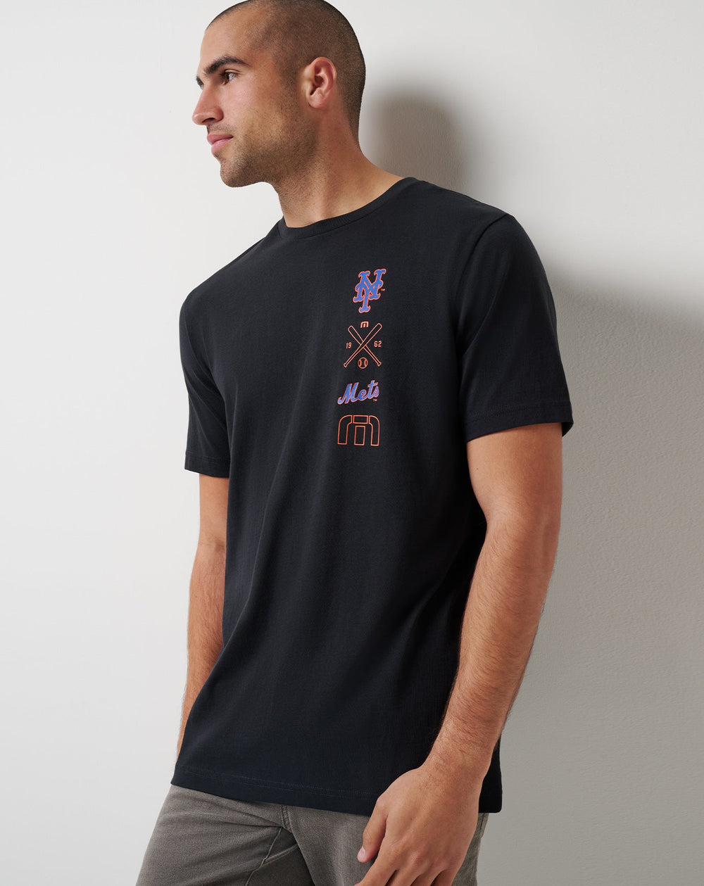 New York Mets Sunset Slam 2.0 Tee Men|New/Black