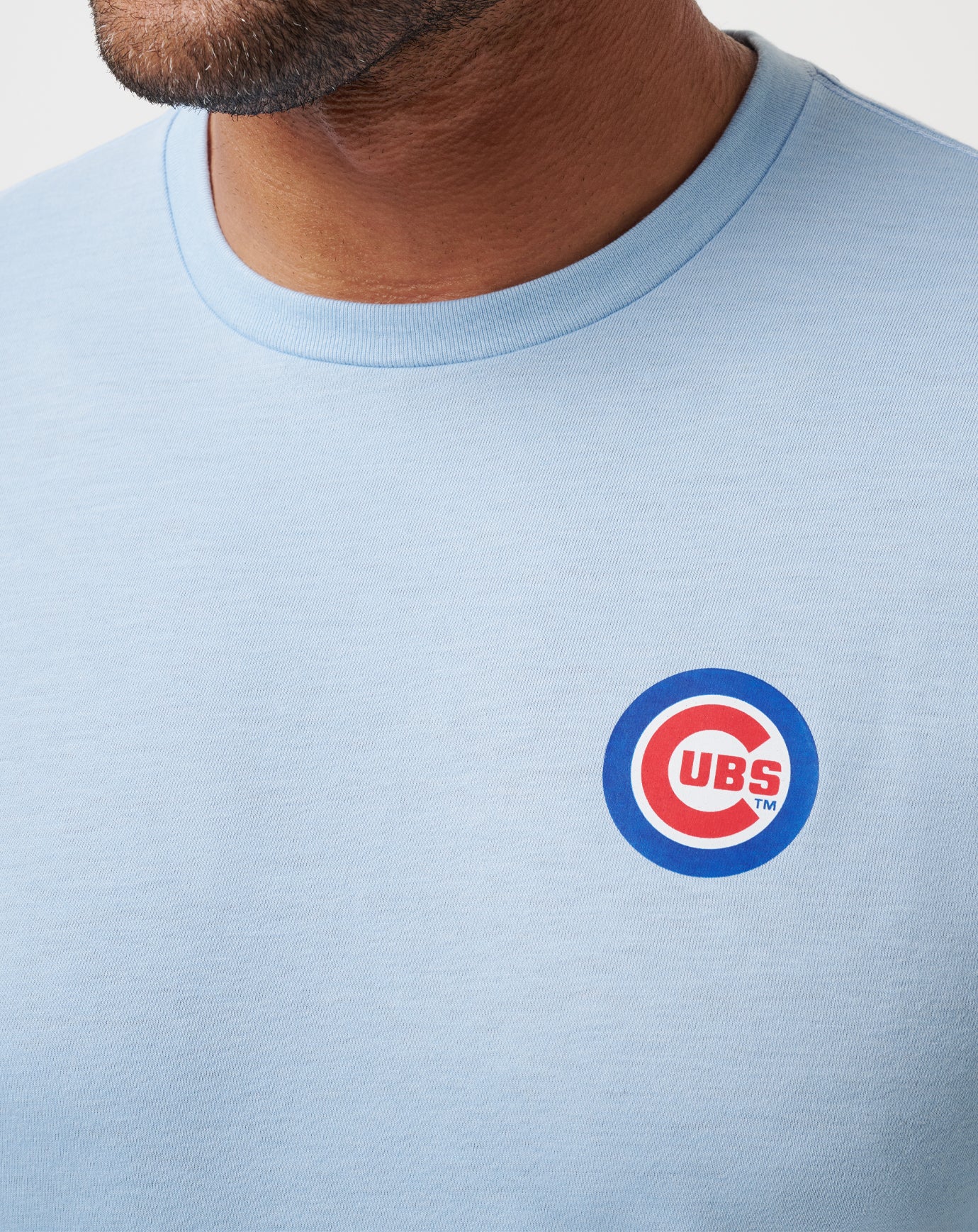 Chicago Cubs Friendly Rivalry Tee Men|Game Day|New/Heather Blue