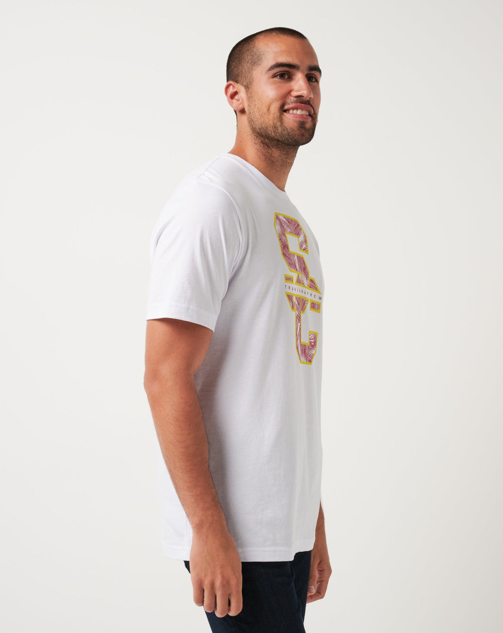 USC War Paint Tee Men|Game Day|New/White