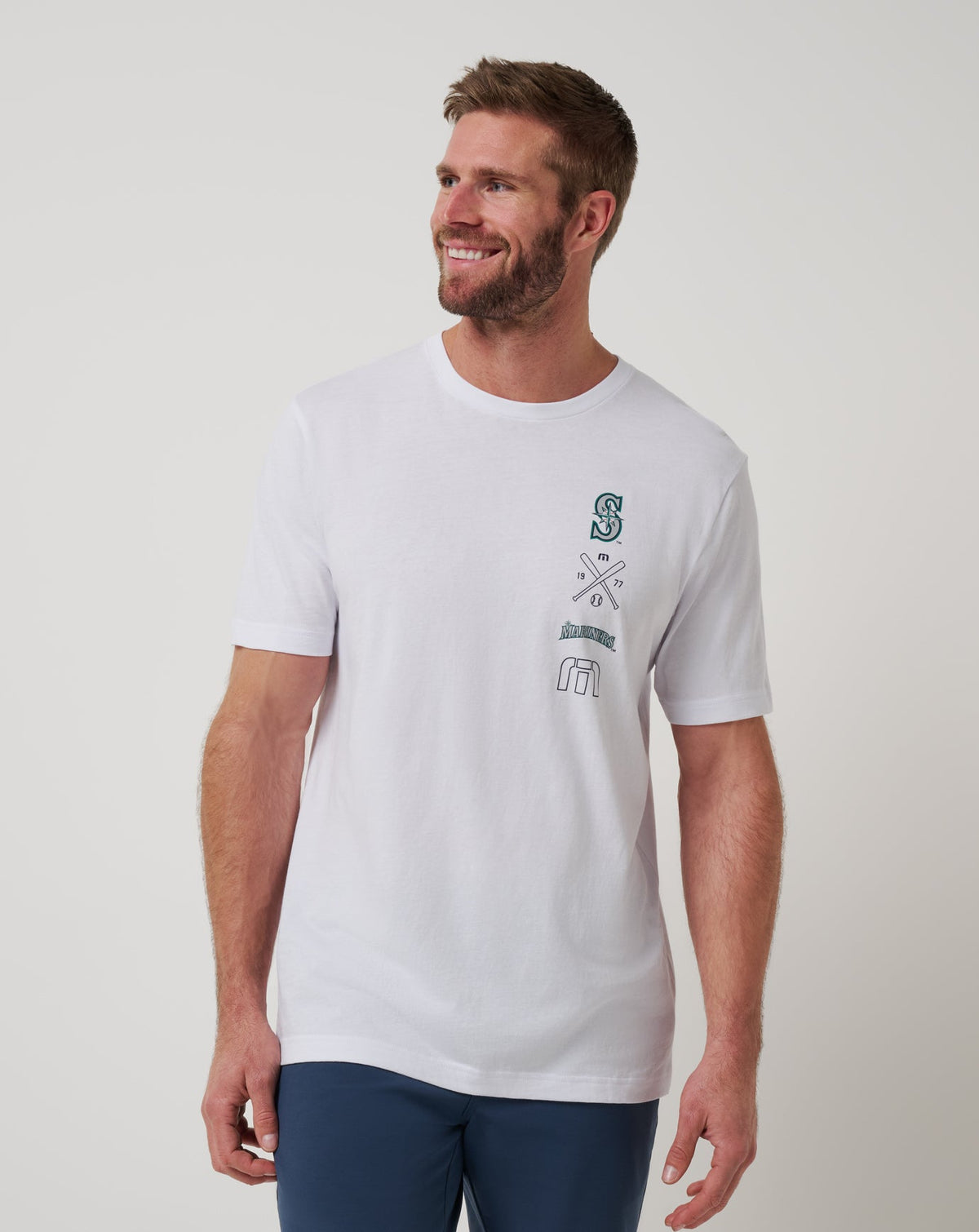Seattle Mariners Sunset Slam 2.0 Tee Men|Game Day|New/White